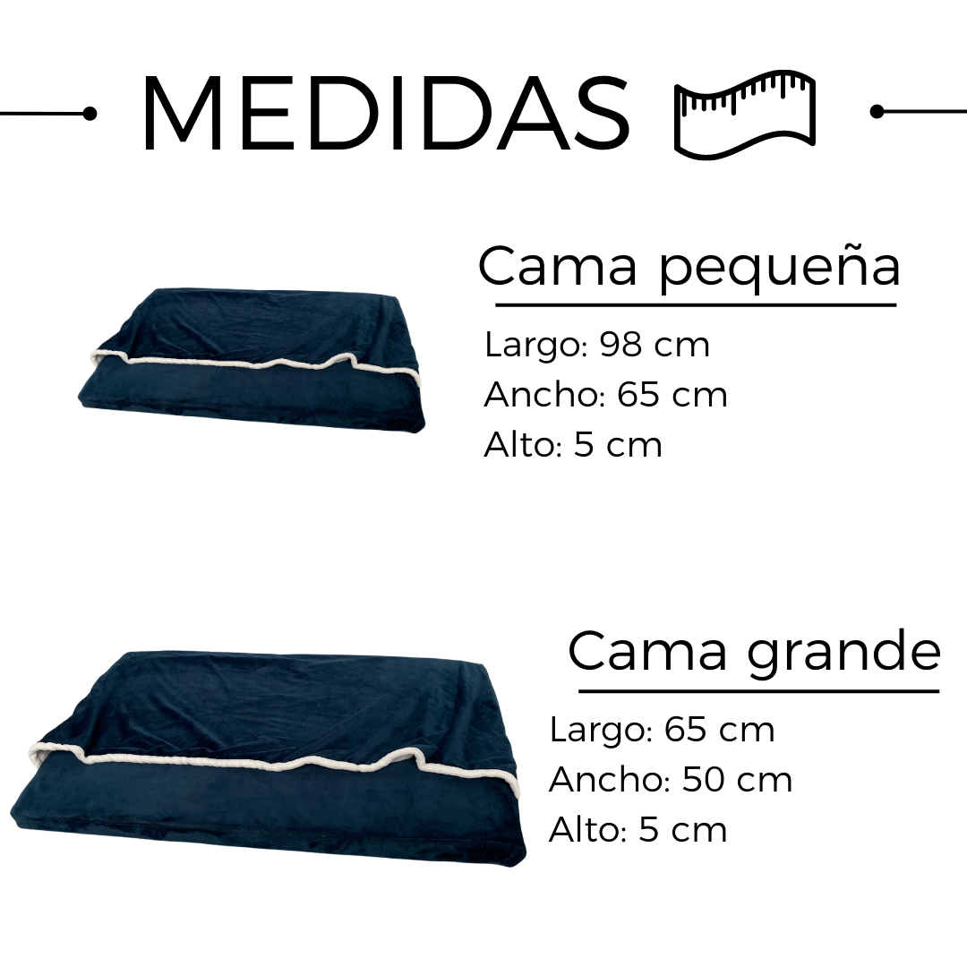 Vista 3 de Cama para perro - Tamaño: Grande